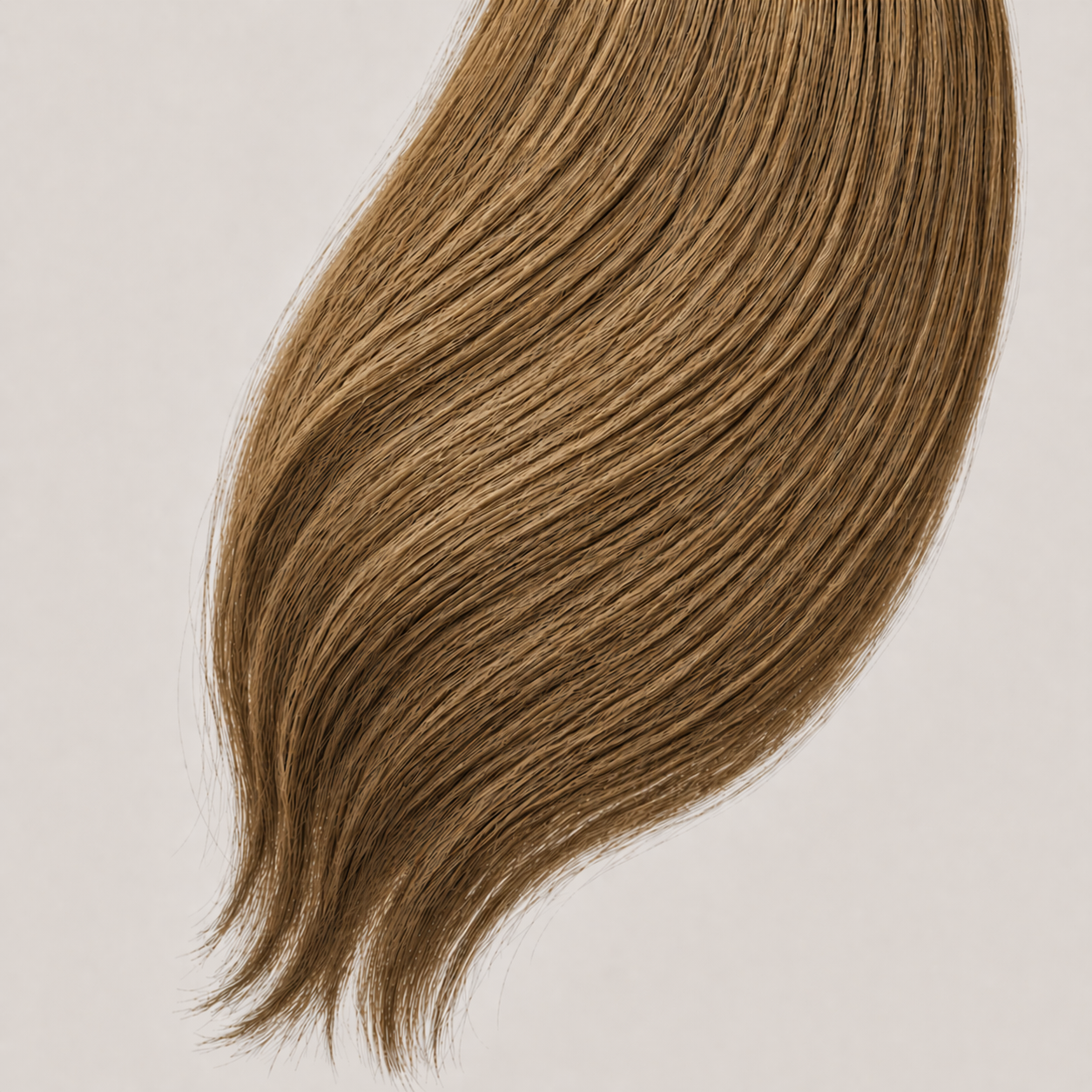 Extension capelli Butterfly Weft Stessia nel colore #6 Biondo scuro, distese in piano