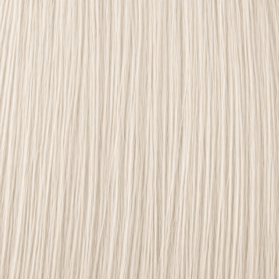 Primo piano della struttura dei capelli Remy nel colore #Ivory