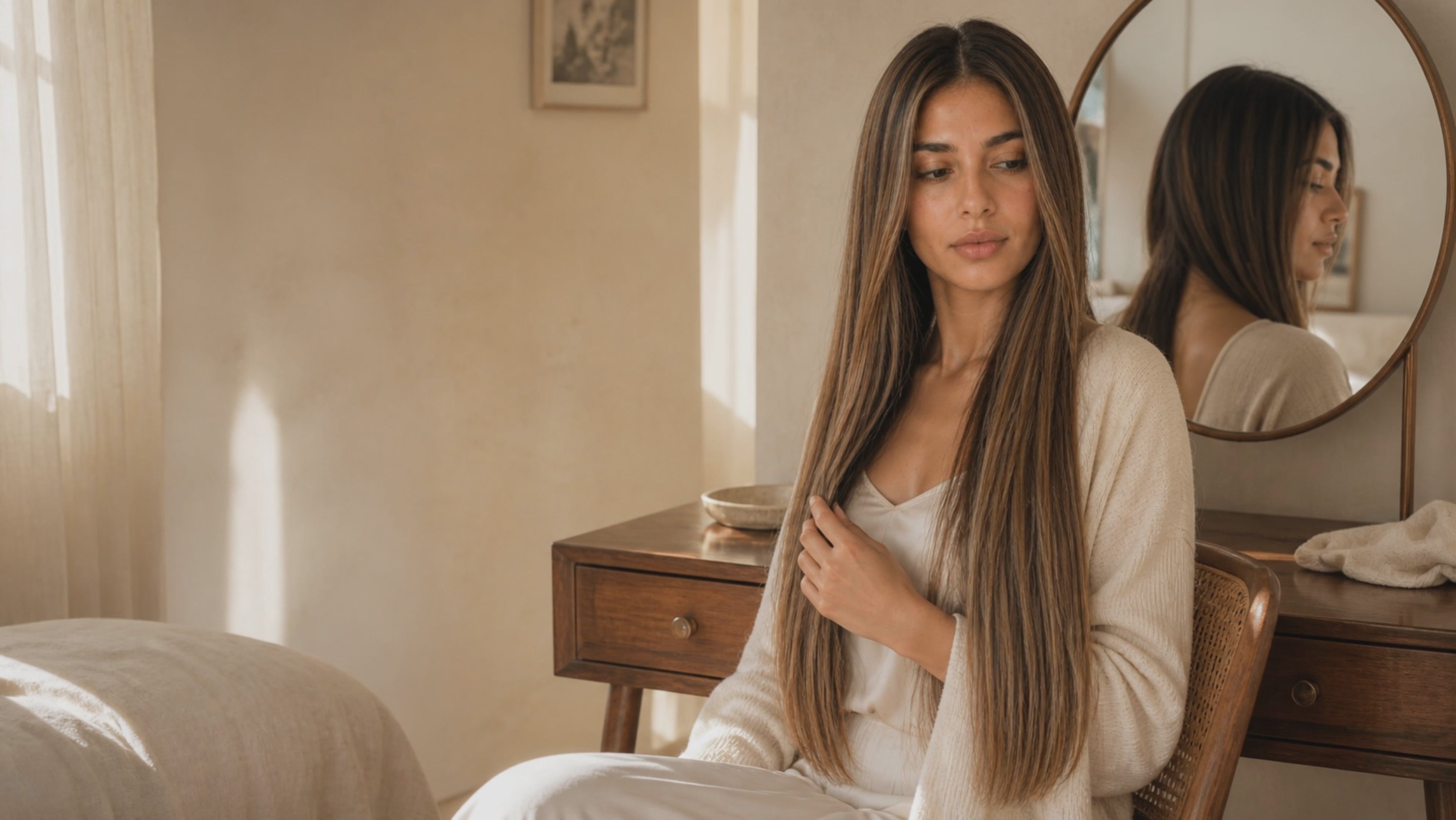 Carica il video: Butterfly Weft realizzato con veri capelli Remy per un volume naturale e maggiore lunghezza